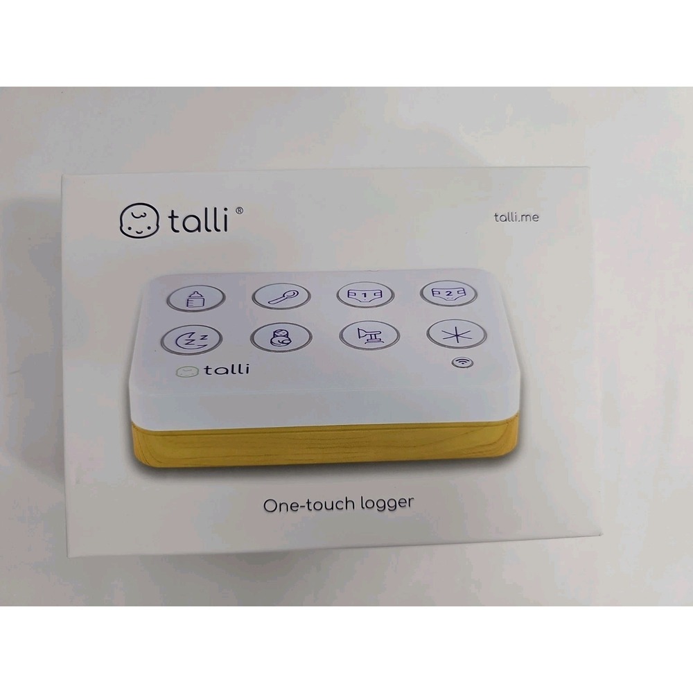Talli One Touch Logger Baby Tracker Timer Schedule Feeding - New In Box - Pics